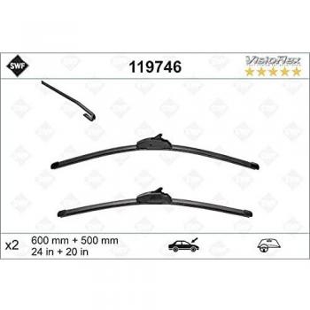 Visioflex 2-Pack Wiper Blades 119746