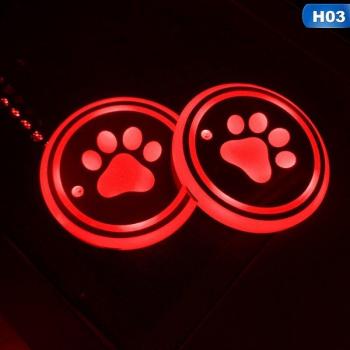Posavasos Iluminados para Vehículo