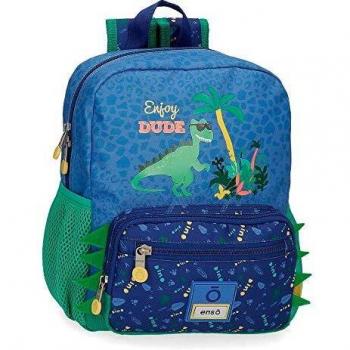 Mochila Preescolar Dino 28 cm Enso