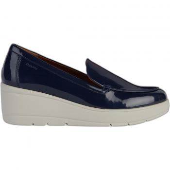 Mocassins de Cunha GEOX para Mulheres Modelo D Ilde Azul C4002