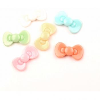 Kit Décoration Cabochon Kawaii – Nœuds Papillon 17x13mm (50)