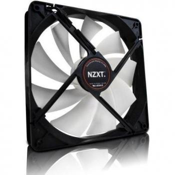 NZXT FX-140PWM Ventilador para PC (2000 RPM, Negro)