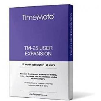 TimeMoto TM Cloud User Expansion 25 Planners