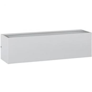Bianco Lena Applique Retta 10W Esterno LED