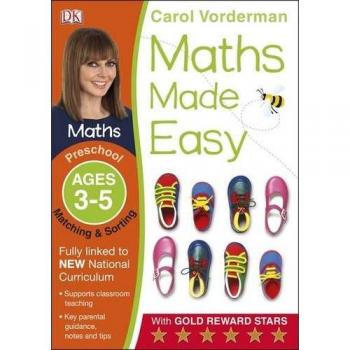 Maths Made Easy Matching Sorting Ages 35 Preschool by Carol Vorderman
