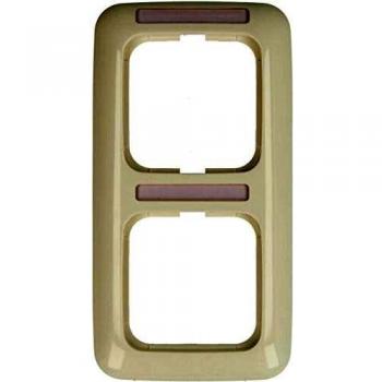 2-Gang Frame, White, 1722 NS-214