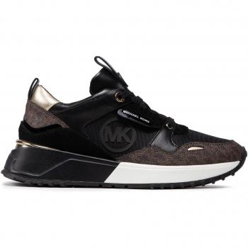 Michael Kors Theo Trainer Sneakers Donna Nero Tessile EU 41/43