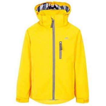 Jungenschuhe Jacke Trespass Overwhelm, abnehmbare Kapuze – XS – Sunny