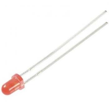 LED 5V TRU Rosso 3mm 12mA