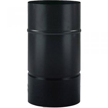Tubo smaltato nero 12 cm x 25 cm