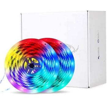 LED Light Strip, Works with Alexa, App Remote Control, Music Sync (10m)