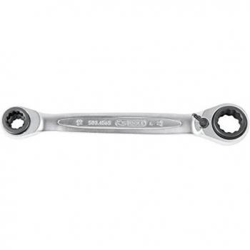 4‑In‑One GearPlus Reversing Ring Spanner (KS Tools 503.4543) – 12‑15 mm