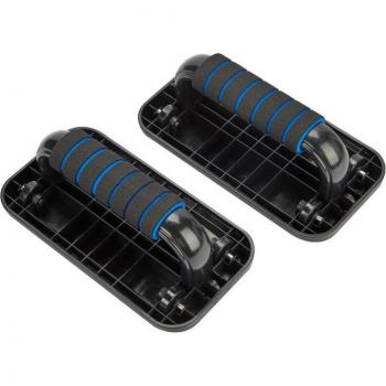 Barra de ejercicios multifuncional con soporte y rueda Ab, para hombres y mujeres