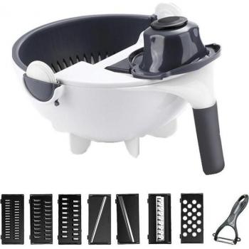 Multi-functional 9 in 1 Kitchen Vegetable Cutter