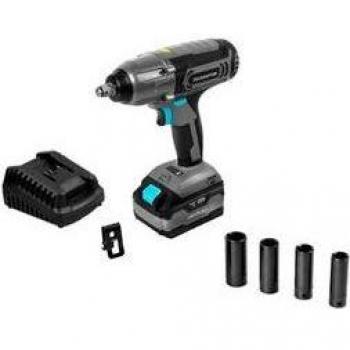 Chiave di impatto 20V 4000mAh grigia