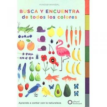 Busca y encuentra de todos los colores: Aprende a contar con la naturalez