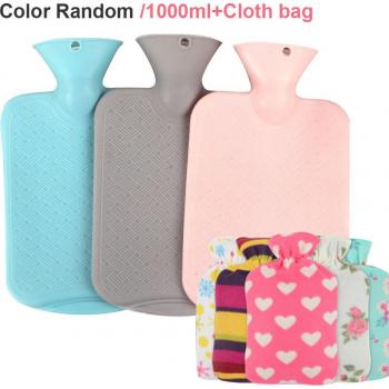 Portable High-Density Rubber Water Bottle 2000ML