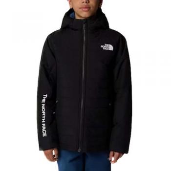 Capa Outdoor Kids Black “Never Stop” con Protección Sintética