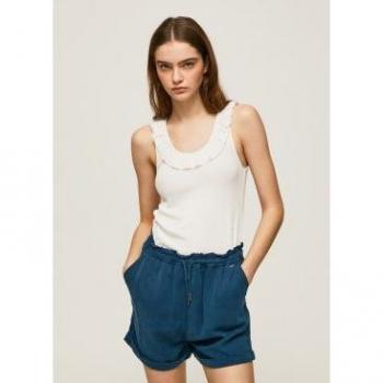 Camiseta Dorina Tirantes Blanca de Pepe Jeans para Mujer