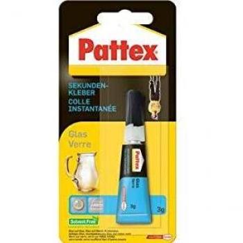 Pattex PSV1C Clear Glass Adhesive 3g