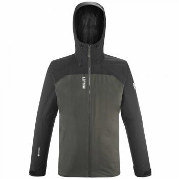 Giacca Millet Seneca Uomo Gore-Tex Impermeabile Kaki