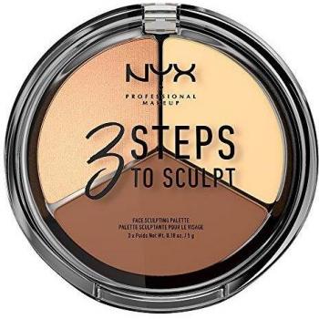 NYX Professional Makeup 3 Schritte zum Puder LIGHT 15 g