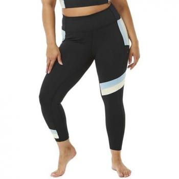 Rip Curl Run Swim – Langhosen für Damen Schwarz & Reinblau – XS