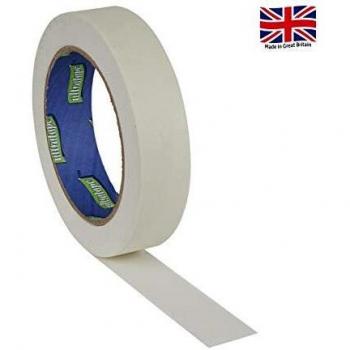 Sealey MTG24P 50m Masking Tape 24mm General Purpose 60°C