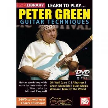 Lick library learn to play peter green 2 dvd