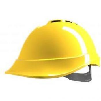 MSA V-Gard 200 Vented Protective Helmet Yellow
