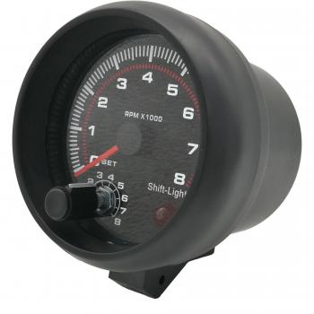 Black Car Tachoscope with Speedometer Function
