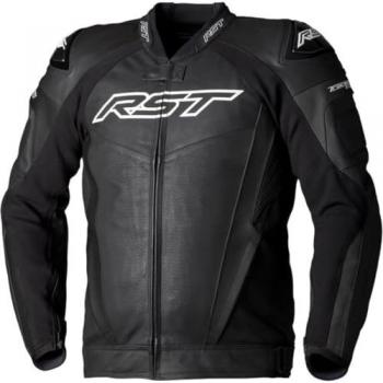 Tractech Evo 5 CE Black Leather Jacket for Motorcycles RST
