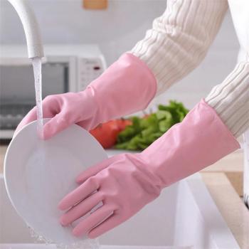 Guantes impermeables para limpieza del hogar 1 par