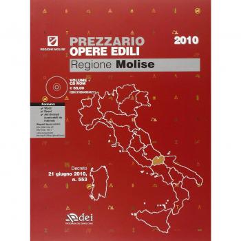 Prezzario opere edili. Regione Molise. Con CD-ROM
