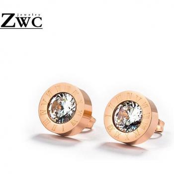 ZWCX Pendientes de Circonio “Elegancia”