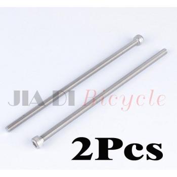 MUQZI 2PCS Bicycle Stem Height Control Screws 304 Stainless Steel M6*150MM