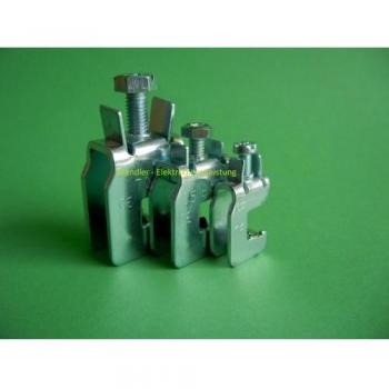 10er Pack Sammelschienenklemme SK16 F10, 16mm² für Kupferleiterschiene 12 x 10mm mit Montagehilfe
