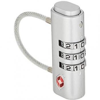 Kipling Luggage Lock with TSA Combination, 1 cm, Gray (New Silver)