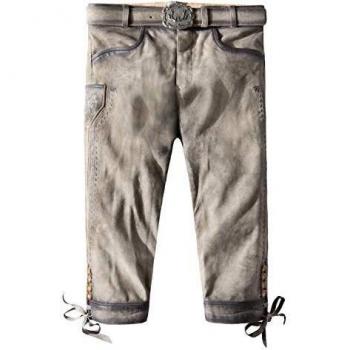 Herren Trachtenlederhose Siggi2 in rauch geäschter Optik, Stockerpoint, Größe 54