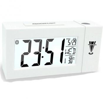 Horloge de Table avec Projection et Thermomètre