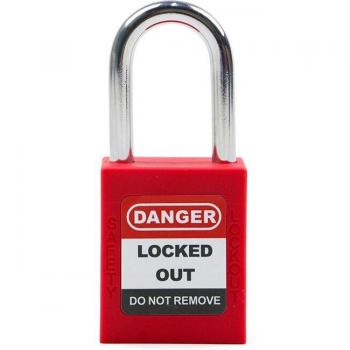 Candado de Grillete de Acero para Seguridad Industrial