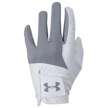 Under Armour Medal Golf Glove White Grey Left-Handed XL