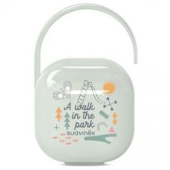 Scatolina Porta Succhietto Walk In The Park Verde Suavinex 1 Pezzo