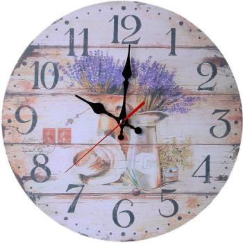Silent Heritage Wood Wall Clock