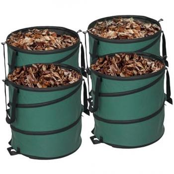 Outsunny Bolsa Verde 47x47x50 cm – Tela Oxford para Residuos