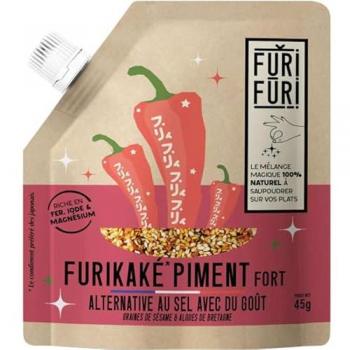 Furikaké piquant rouge vif