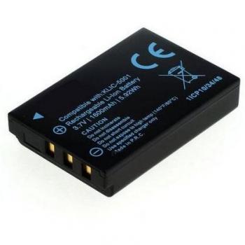 Sanyo DB‑L50AEX Ersatzbatterie – 1400 mAh 3,7 V Li‑Ion – Schwarz