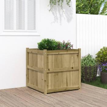 VidaXL Garden Planter 27.6x27.6x27.6 Impregnated Wood Pine