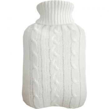 Protection en tricot pour grande bouillotte chauffante de 2000 ml
