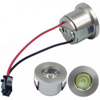 Lampe LED mini projecteur 1W/3W blanc